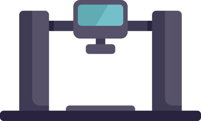 Car passing through toll road gate with barrier raising, paying for the road, trip safety