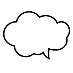 speech bubble icon