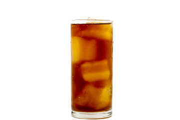 Ice Tea isolated white background