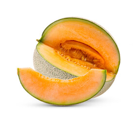 melon isolated on transparent png