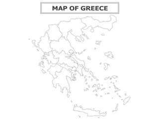 European Country Geography Political map. Political map of country with capital, province or state capital, major cities and town.