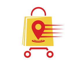 Online shopping icon