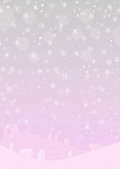 Fototapeta premium 雪景色