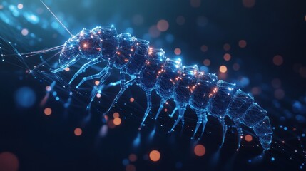 Abstract Bug in Wireframe Style