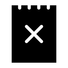 Obraz premium Note X