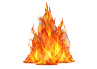Realistic fire flame transparent background. Fire flame png white background

