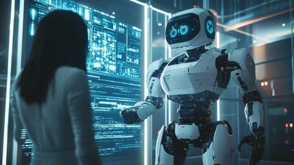 Human and Robot Interaction in Futuristic Environment