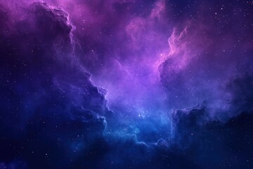 Fototapeta premium Colorful Cosmic Clouds in Deep Space Background