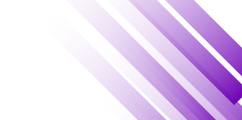 Modern purple and white abstract background with stripes. Vector abstract purple, white banner background. Vector background for wallpaper decoration.  Suit for presentation design and much more. 