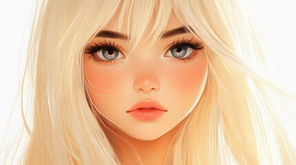 Fototapeta premium Explore the captivating blend of charm and strength in iconic female characters, celebrating their unique traits.