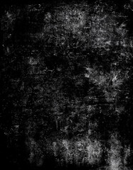 Grunge black texture with distressed, rough surface for backgrounds or design overlays.