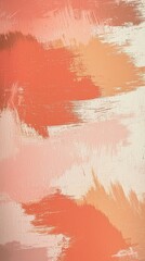 Fototapeta premium Abstract orange brushstrokes