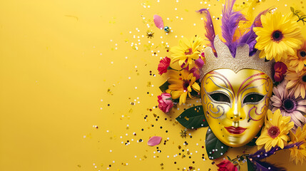 Venetian carnival mask