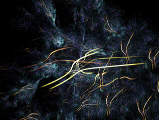 Imaginatory fractal abstract background Image