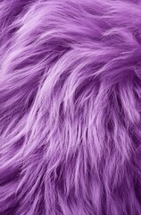 Obraz premium Soft purple faux fur