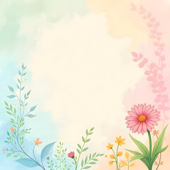 Obraz premium flowers background