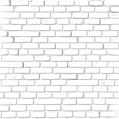 white brick wall