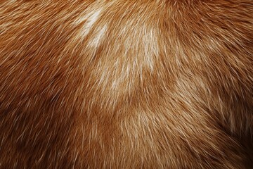 Fototapeta premium Close-up of soft brown fur
