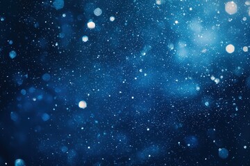 Obraz premium Abstract blue bokeh background