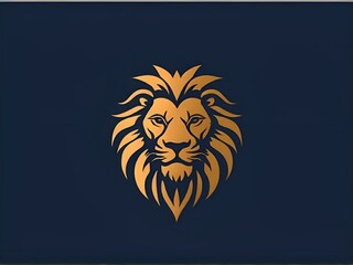  A stylized lion head logo featuring bold lines and a regal expression, symbolizing strength and leadership.