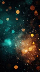 Obraz premium Sparkling lights in the dark