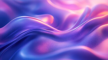 Obraz premium Purple blue neon colors abstract background, ultraviolet holographic texture