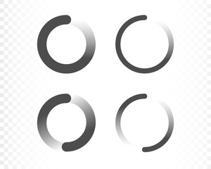 minimalist loading animation—perfect for adding a modern, seamless touch to your user interface. experience while keeping users engaged during loading times." Vector illustration concept.