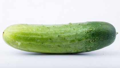 Cucumber on white background. Cucumber Isolated.