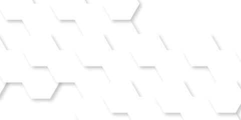 	
White abstract honeycomb mosaic and tile geometric hexagon vector illustration. geometric digital technology polygon science vintage square mosaic and web cover business texture.