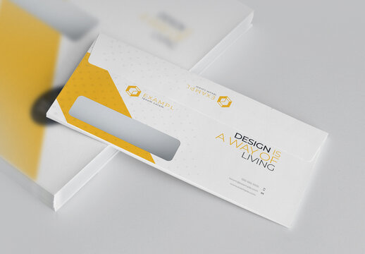 Creative Minimal Commerial Envelope