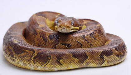 Borneo python snake