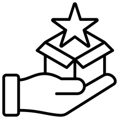 Value Icon Outline Icon