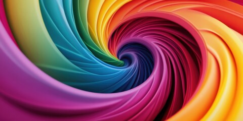 a colorful swirl background