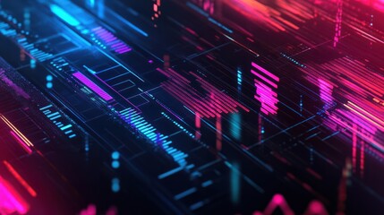 Fototapeta premium Business audit stock financial finance management on analysis data strategy with graph accounting marketing or report chart economy investment research profit concept. Generative AI