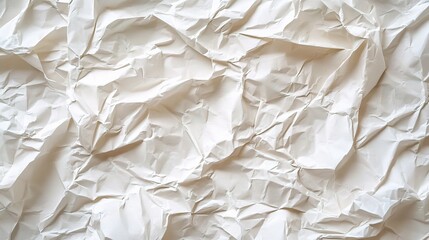 Obraz premium Crumpled Paper Texture for Background or Overlay Use