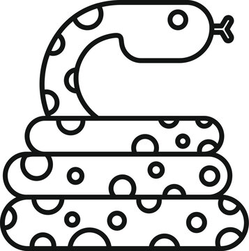Python programming language logo represented as a pile of stones with a snake on top