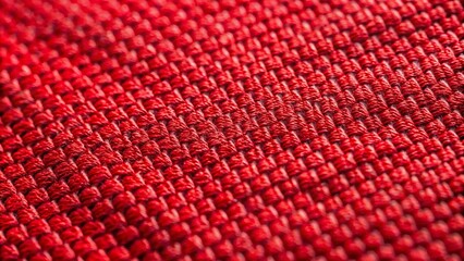 Rich red fabric texture ideal for backgrounds in design projects, textiles, and creative applications. Perfect for