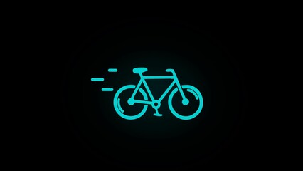 Fototapeta premium by cycle cartoon design concept background illustration.
