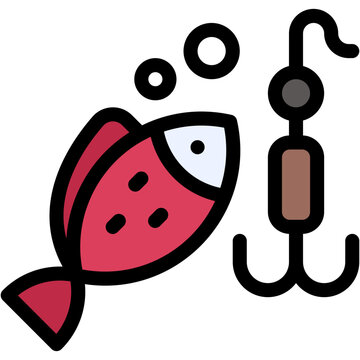 recommend clip art:  Vector Icon Fishing, Fishing Rod, Sea Food, Hobbies, Food, Organic