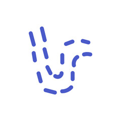 Dotted Line Abstract