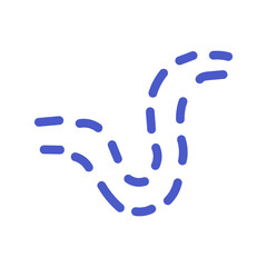 Dotted Line Abstract