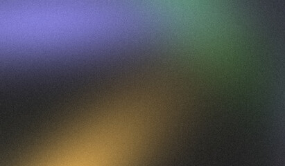 Trendy color gradient soft grainy backdrop design background. Dark blue yellow green abstract noisy grainy gradient website header, poster and banner.