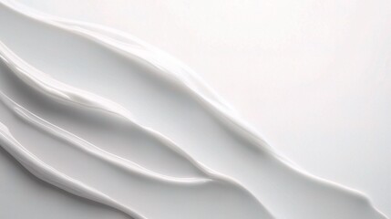 Fototapeta premium Smooth White Texture for Creative Background Use