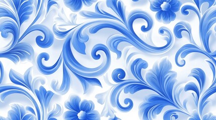 An intricate geometric shape and swirls create a mesmerizing, almost hypnotic texture on Delftware blue and white patterns.