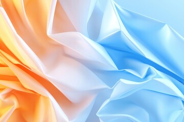 Obraz premium Stunning gradient background of orange and teal geometric patterns