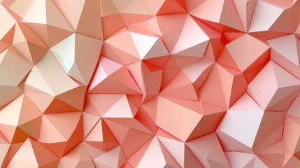 Fototapeta premium Geometric abstract background with orange colors