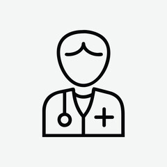 Medical Icon Vector | Healthcare Symbols for Medical Services, Hospitals, and Health-Related Design Projects