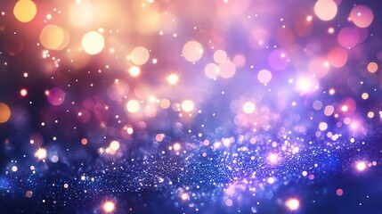 Abstract Colorful Bokeh Background for Creative Projects