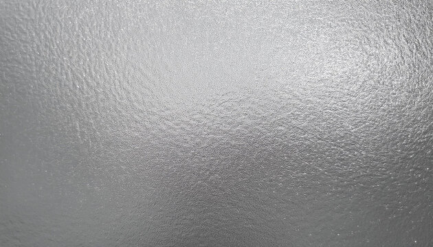 gray foil glass texture background. Abstract gradient bright light reflection and shiny rough texture surface. Glass effect background