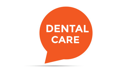 Dental care button web banner templates. Vector Illustration 
